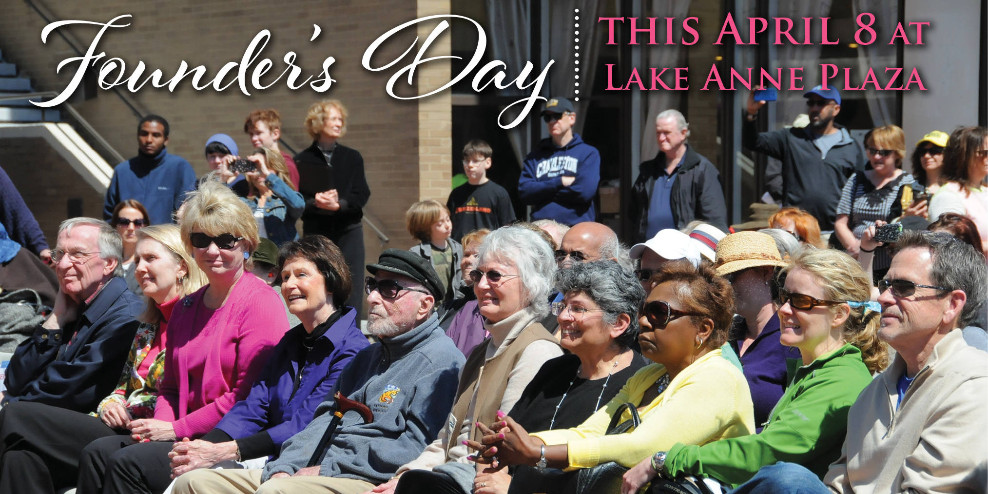 Founders Day April 8 at Lake Anne Plaza