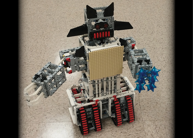 robot at Maker Faire