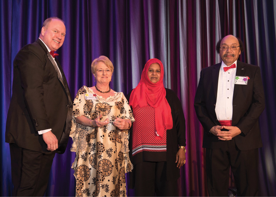 Vincent and Gillian Sescoe received the The Vade Bolton – Ann Rodriguez Legacy Award