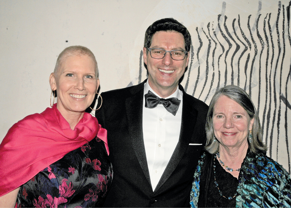 Theresa Goudie, Robert Goudie, and Jinny Friend