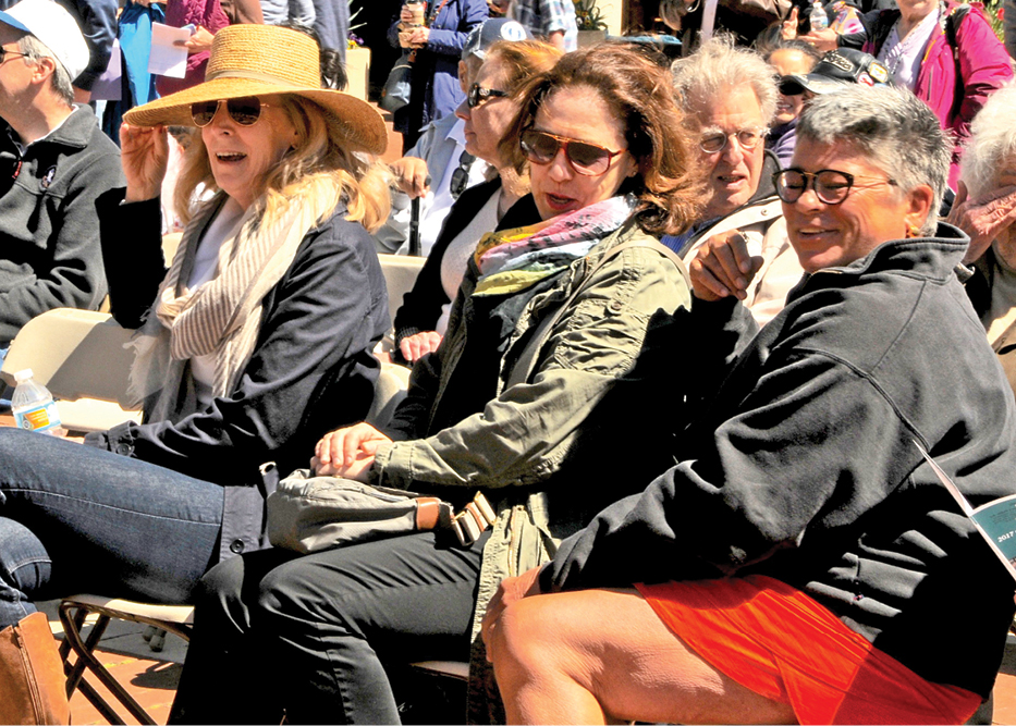 Karen Cleveland, Anne Delaney and Maggie Parker