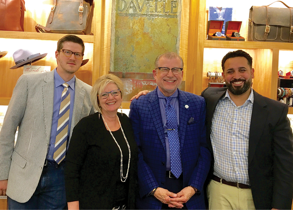 David Eisele, Jr, Lynn and David Eisele, Sr. and Hussein Rassoul