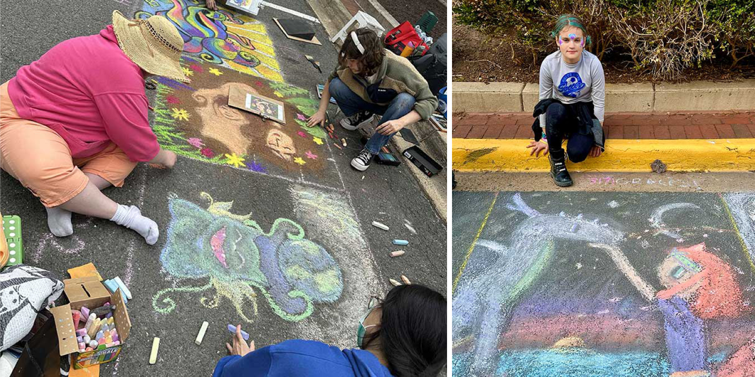 ChalkFest 2026 Brings Art, Color & Community to Reston Town Center